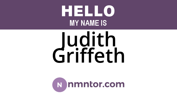 Judith Griffeth
