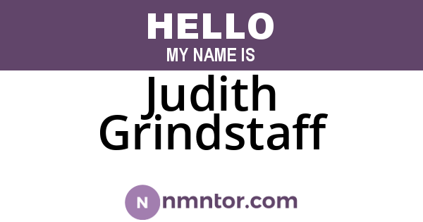 Judith Grindstaff
