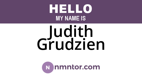 Judith Grudzien