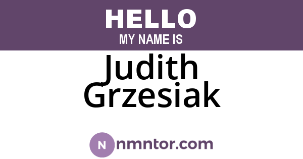 Judith Grzesiak