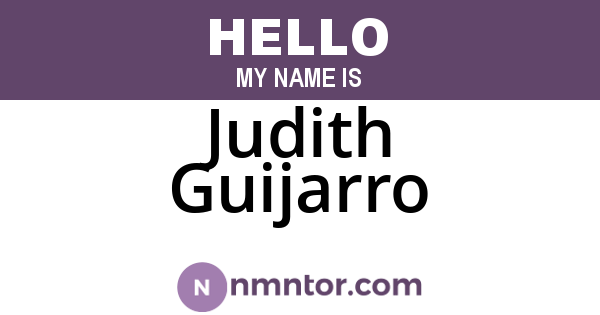 Judith Guijarro