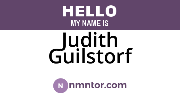 Judith Guilstorf