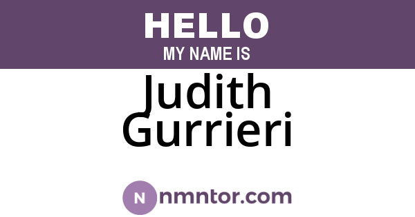 Judith Gurrieri