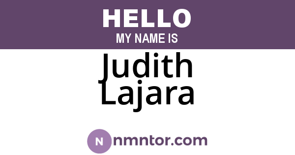 Judith Lajara