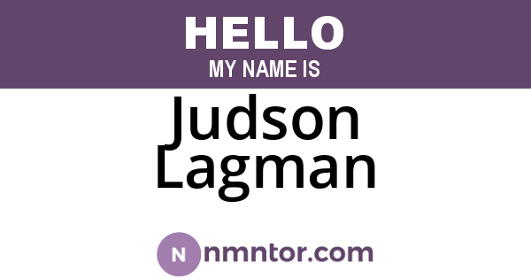 Judson Lagman