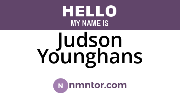 Judson Younghans