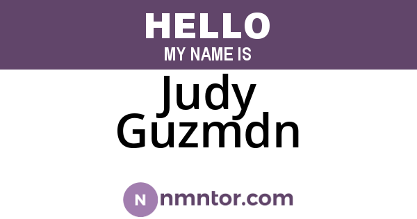 Judy Guzmdn