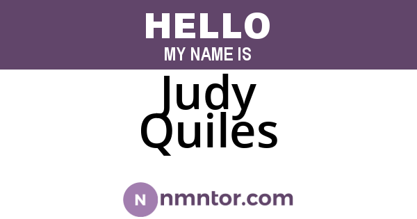 Judy Quiles