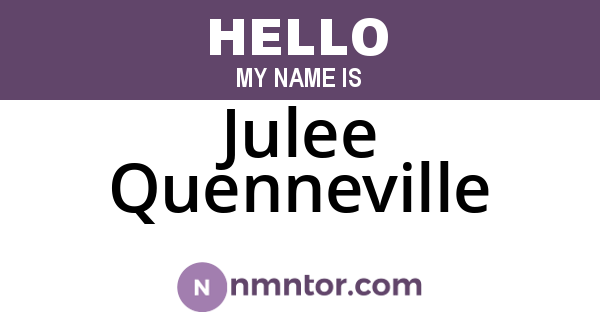 Julee Quenneville