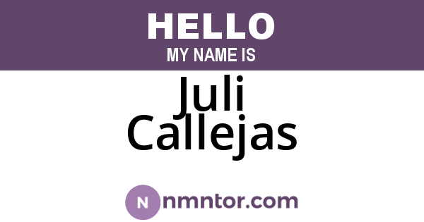 Juli Callejas