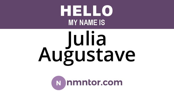 Julia Augustave