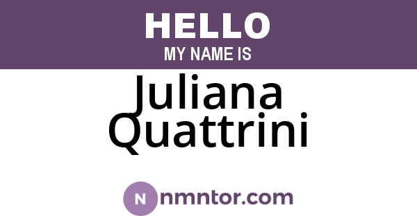 Juliana Quattrini
