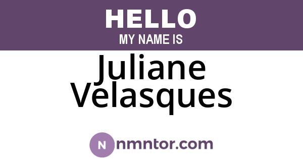 Juliane Velasques