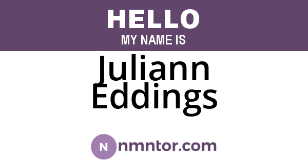 Juliann Eddings