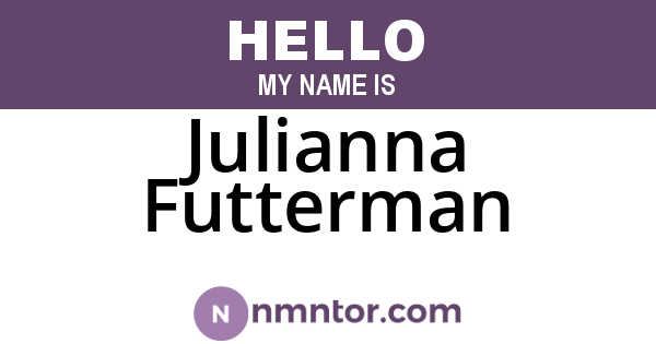 Julianna Futterman