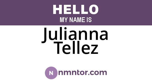 Julianna Tellez