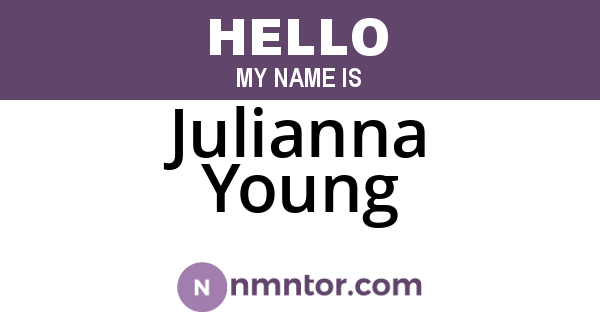 Julianna Young