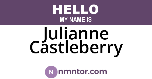 Julianne Castleberry