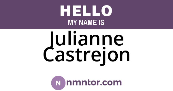 Julianne Castrejon