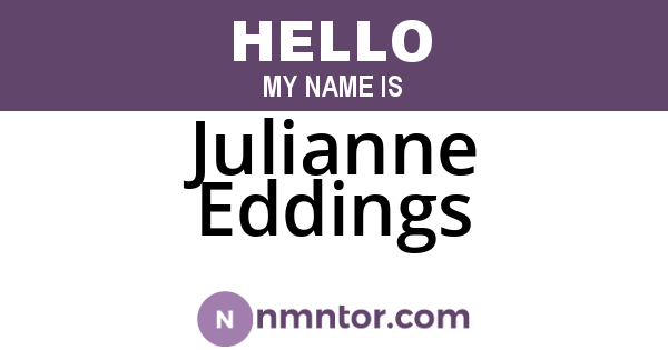 Julianne Eddings