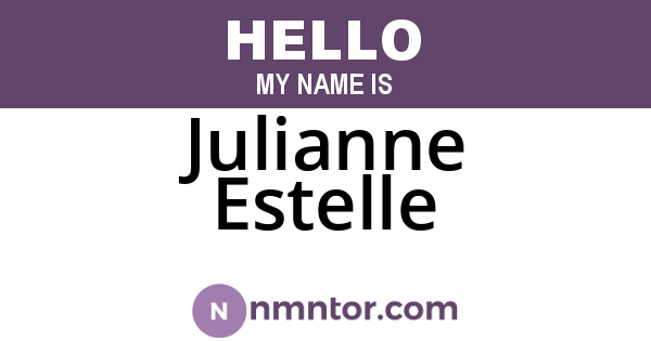 Julianne Estelle