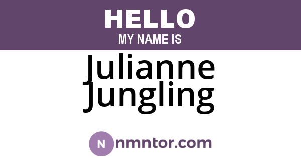 Julianne Jungling