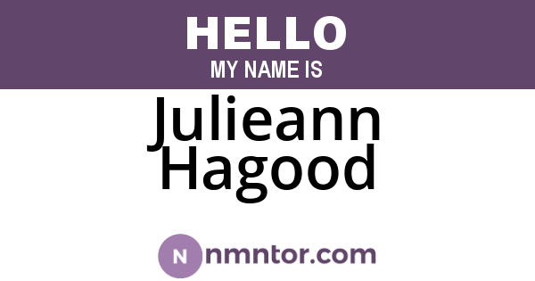 Julieann Hagood