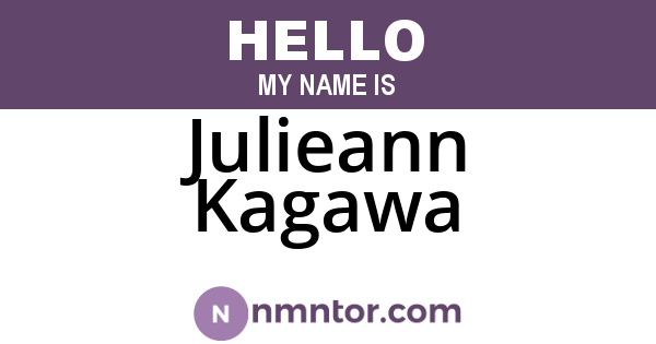 Julieann Kagawa