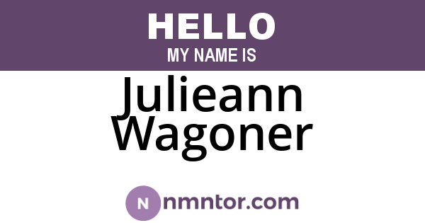Julieann Wagoner