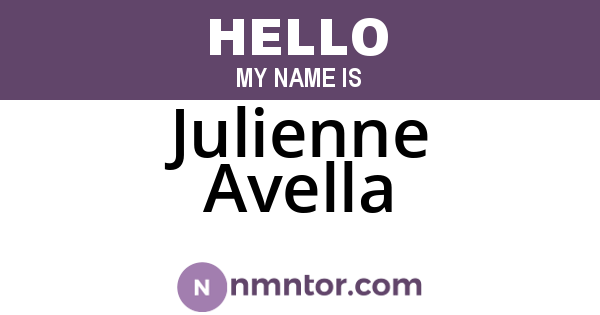 Julienne Avella