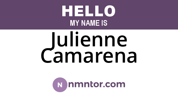 Julienne Camarena