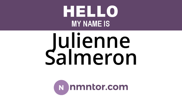 Julienne Salmeron