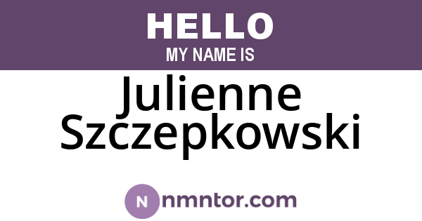 Julienne Szczepkowski