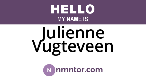 Julienne Vugteveen
