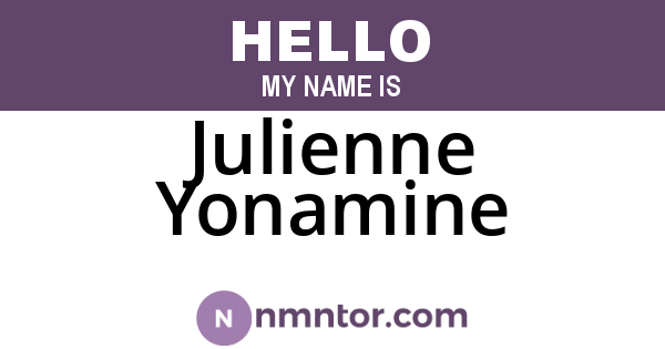 Julienne Yonamine