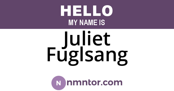 Juliet Fuglsang