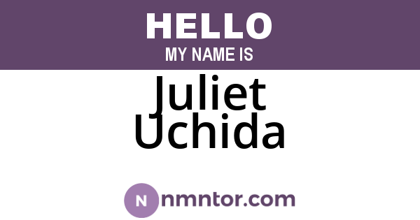 Juliet Uchida