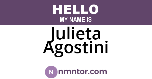Julieta Agostini
