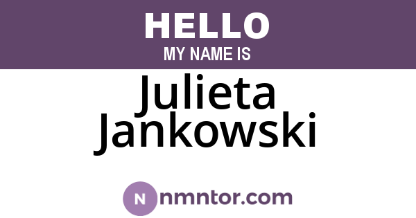 Julieta Jankowski