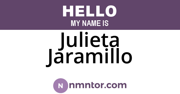 Julieta Jaramillo