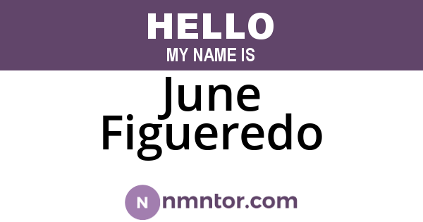 June Figueredo