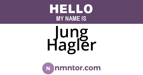 Jung Hagler