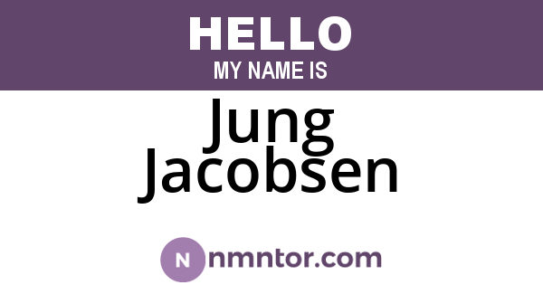 Jung Jacobsen