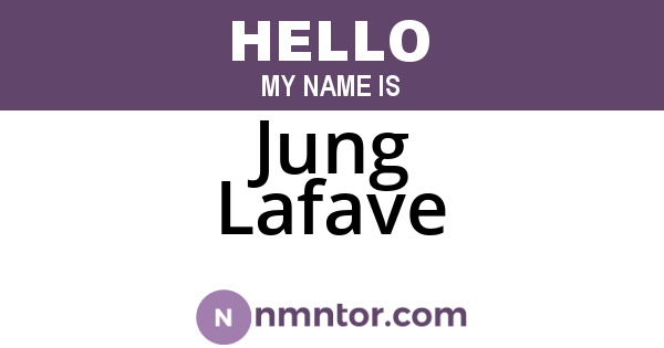 Jung Lafave