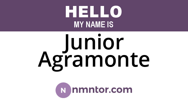 Junior Agramonte