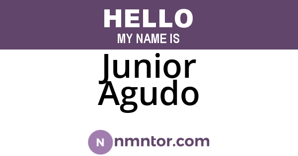 Junior Agudo