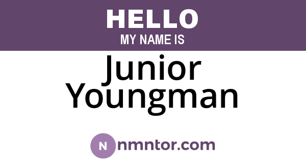 Junior Youngman