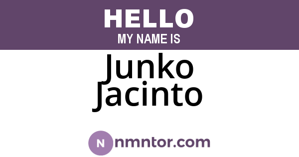 Junko Jacinto