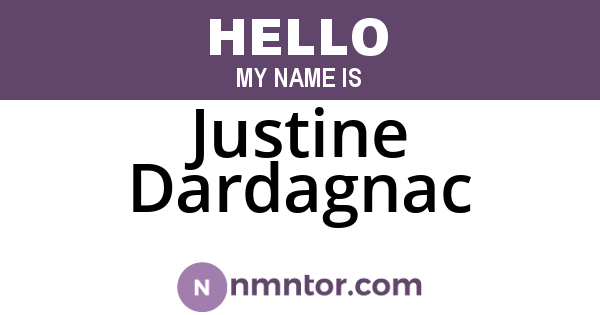 Justine Dardagnac