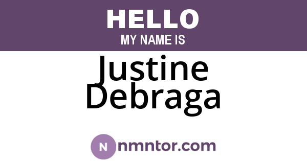 Justine Debraga